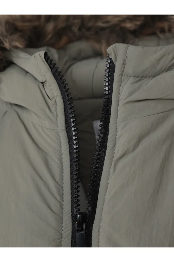 Boy's Coat 2-5 Years Light Khaki - Package