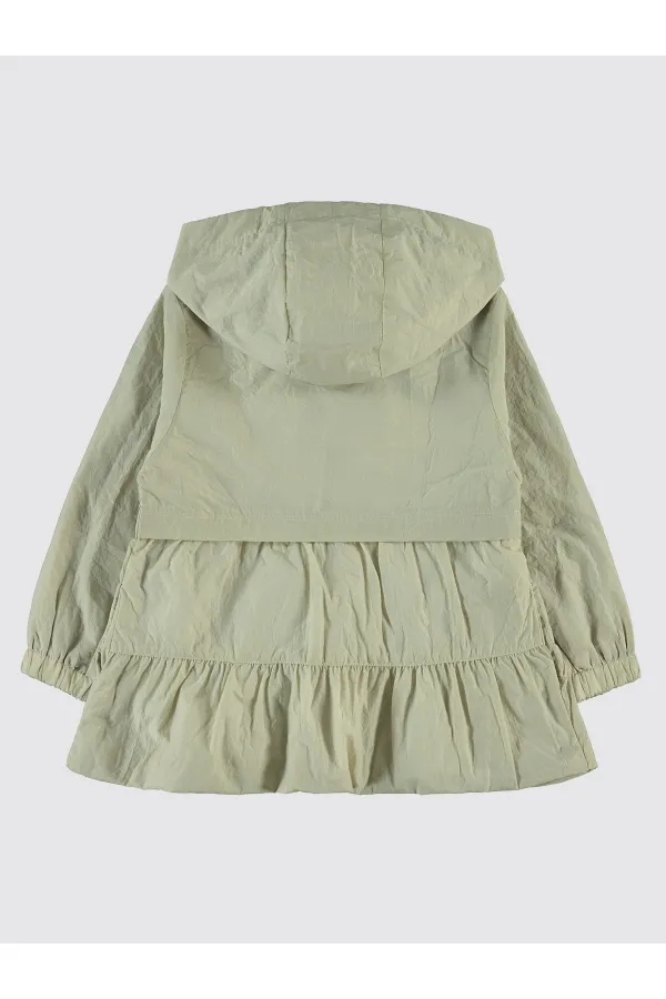 Kız Çocuk Yağmurluk 2-5 Yaş Bej - Paket