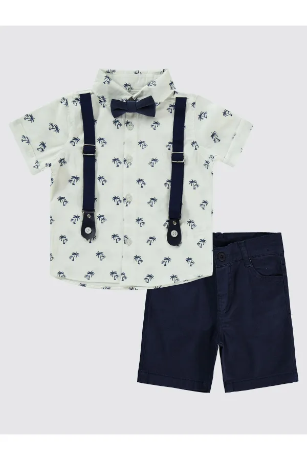 Bebek Takım 0-24 Ay İndigo - Paket