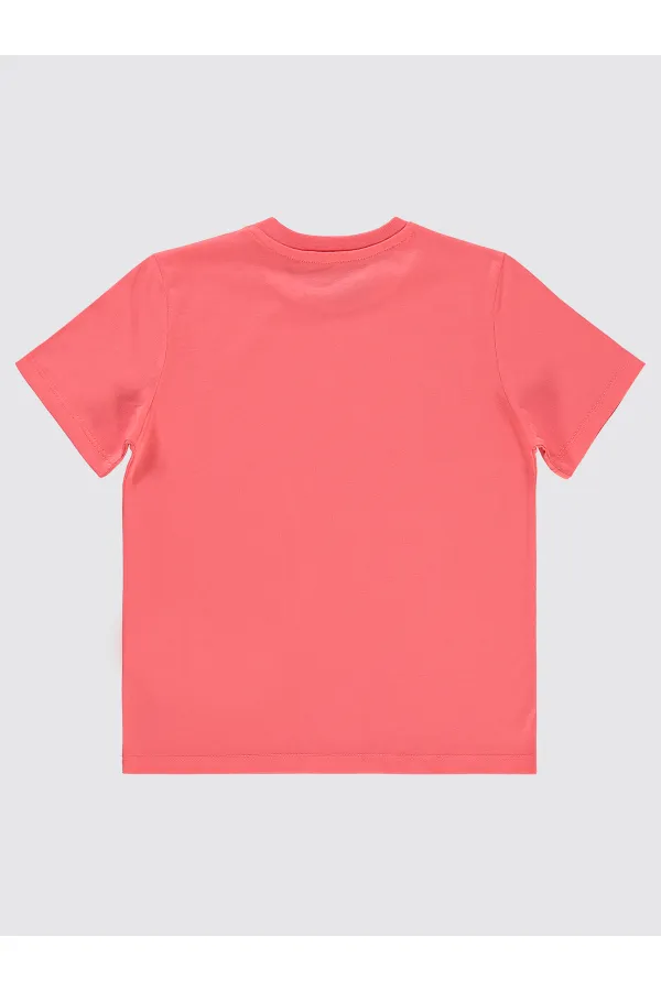 T-shirt garçon 6-9 ans - Bouche rose - Emballage