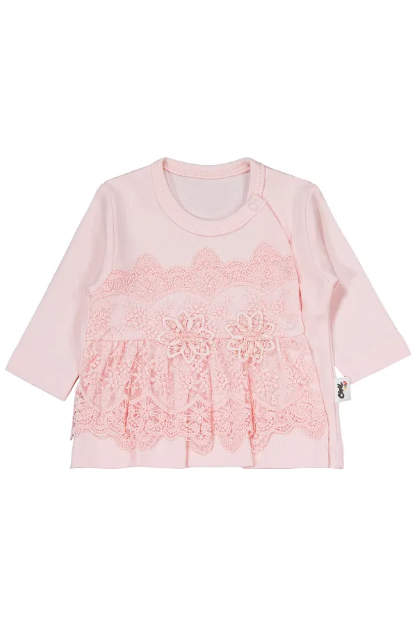 Ensemble de body bébé 0-24 mois saumon - Emballage