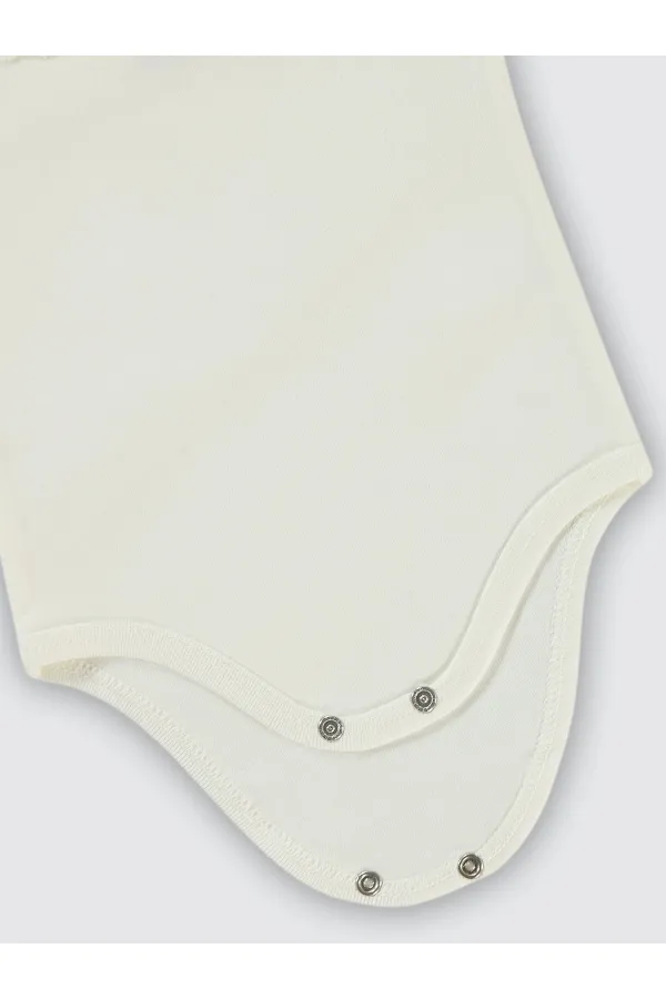 Baby Snap Bodysuit 3-6-9 Months Ecru - Package