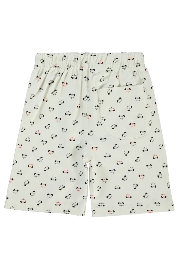 Erkek Çocuk Şort 2-5 Yaş Bej - Paket