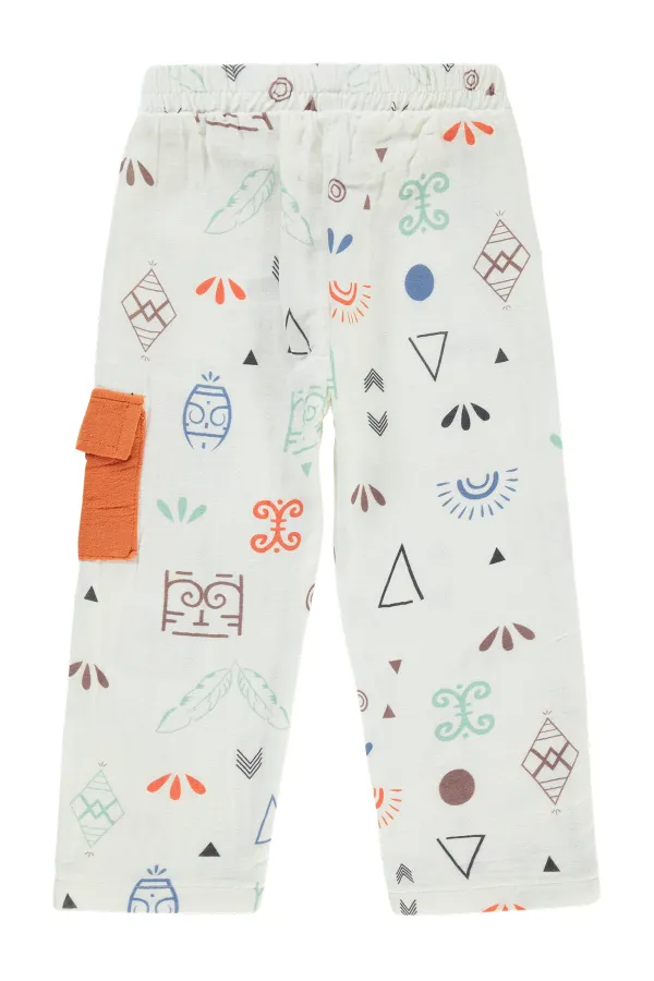 Erkek Çocuk Pantolon 2-5 Yaş Oranj - Paket