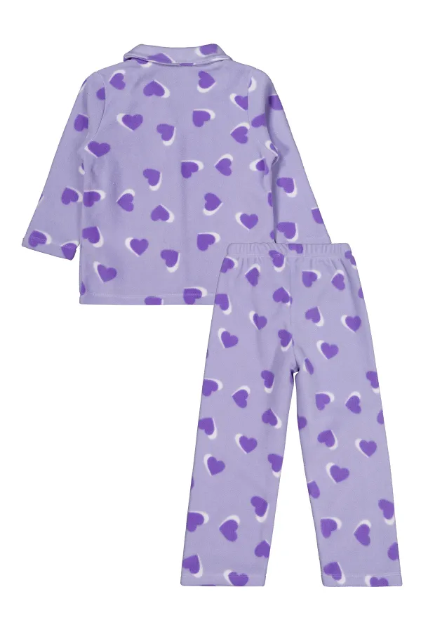 Ensemble pyjama fille lilas 2-5 ans - Emballage