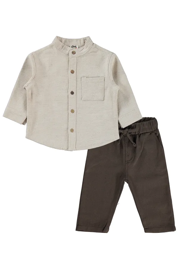 Baby Set 0-24 Months Dark Coffee - Pack