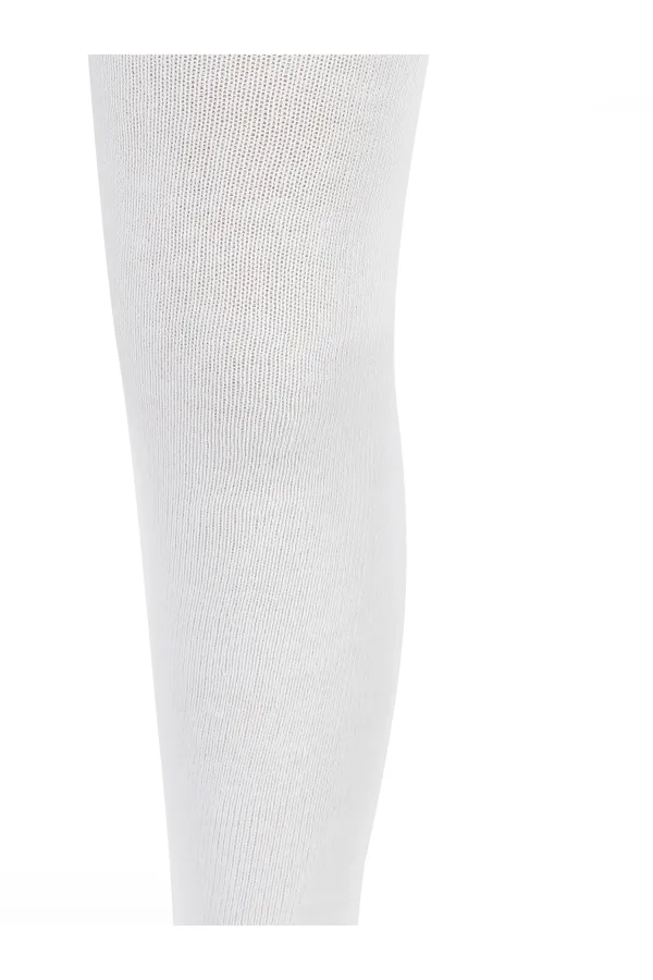 Kız Çocuk Külotlu Çorap 2-9 Yaş Beyaz - Paket