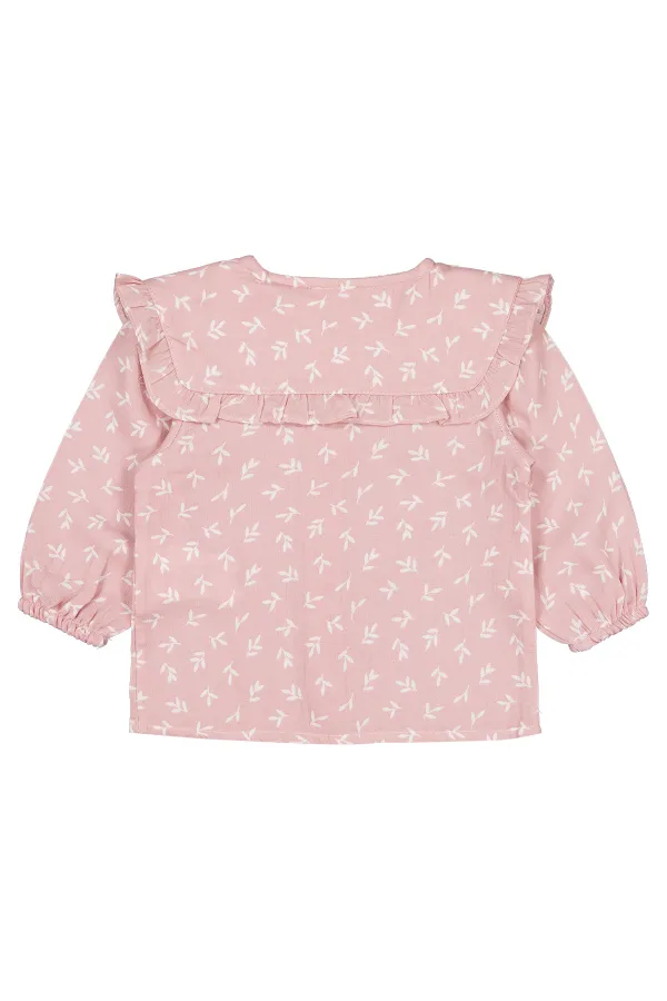 Bebek Gömlek 0-24 Ay Soft Gül Kurusu - Paket