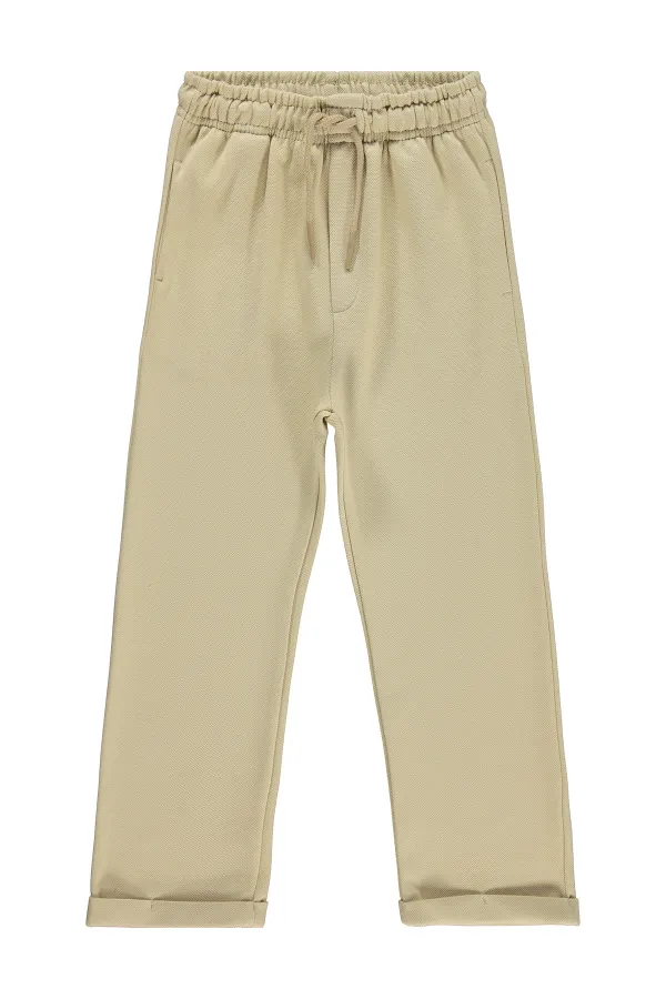 Boys' Trousers, Ages 6-9, Mink - Pack