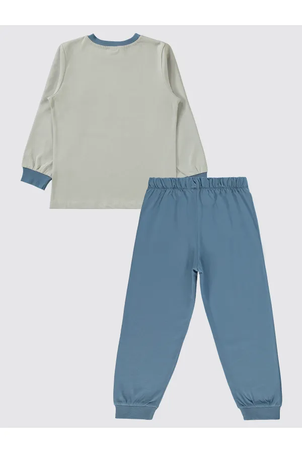 Ensemble pyjama garçon anthracite 2-5 ans - Emballage