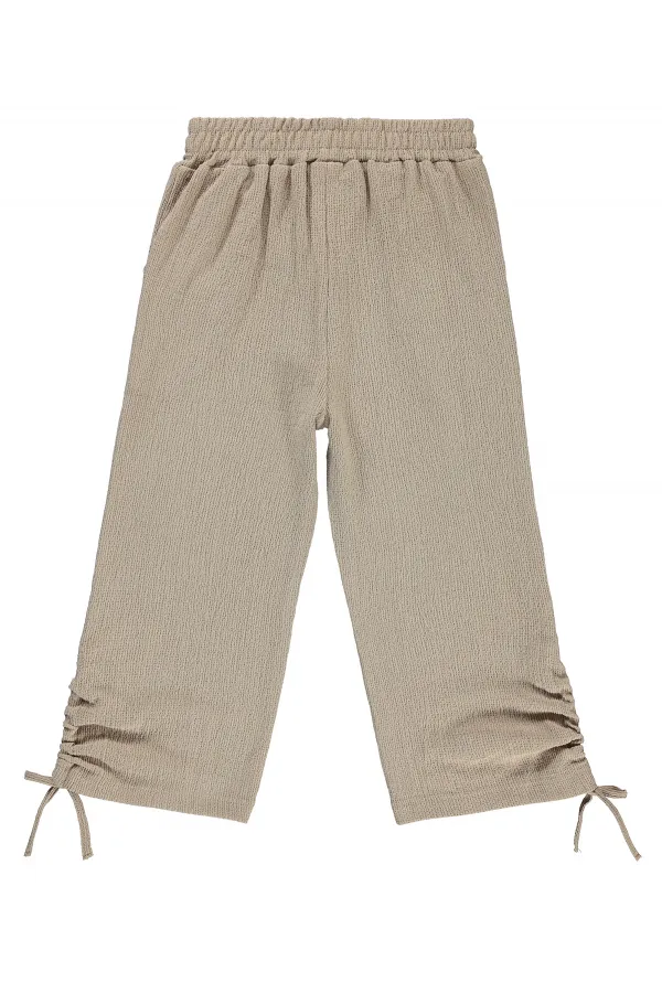 Pantalon beige pour fille 10-13 ans - Emballage