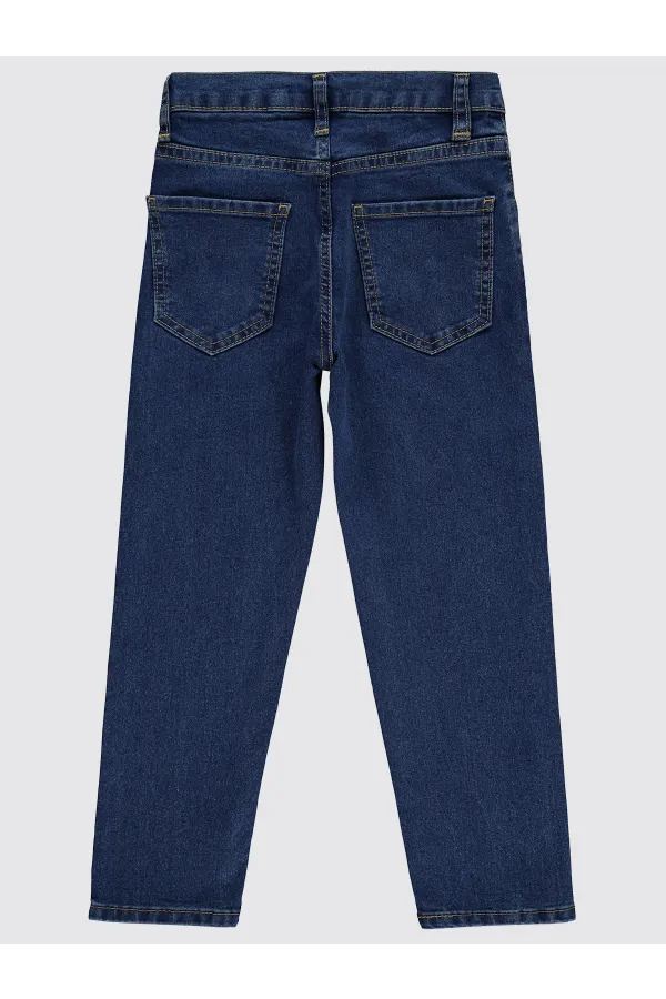 Pantalon garçon 6-9 ans bleu - Lot