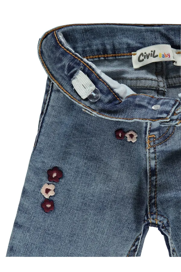 Baby Pants 0-24 Months Medium Blue - Pack