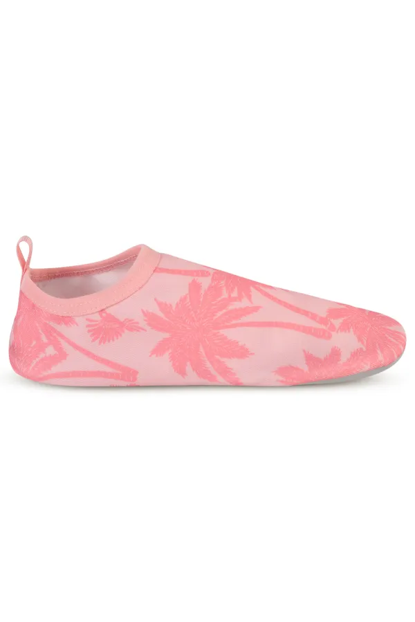 Girls' Beach Shoes, Sizes 31-35, Powder Pink - Pack