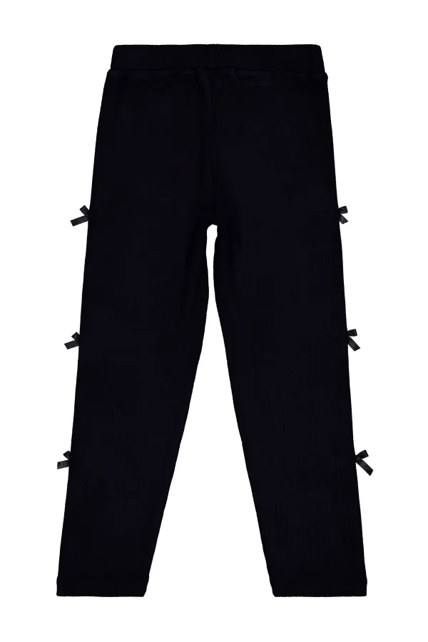 Collants noirs pour filles de 6 à 9 ans - Lot