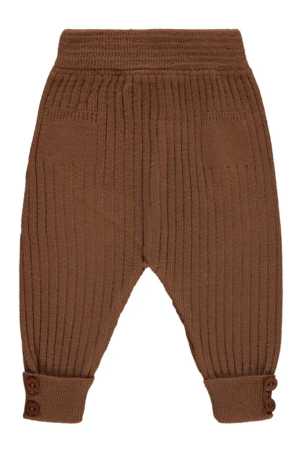 Bebek Eşofman Altı 0-24 Ay Kahve - Paket