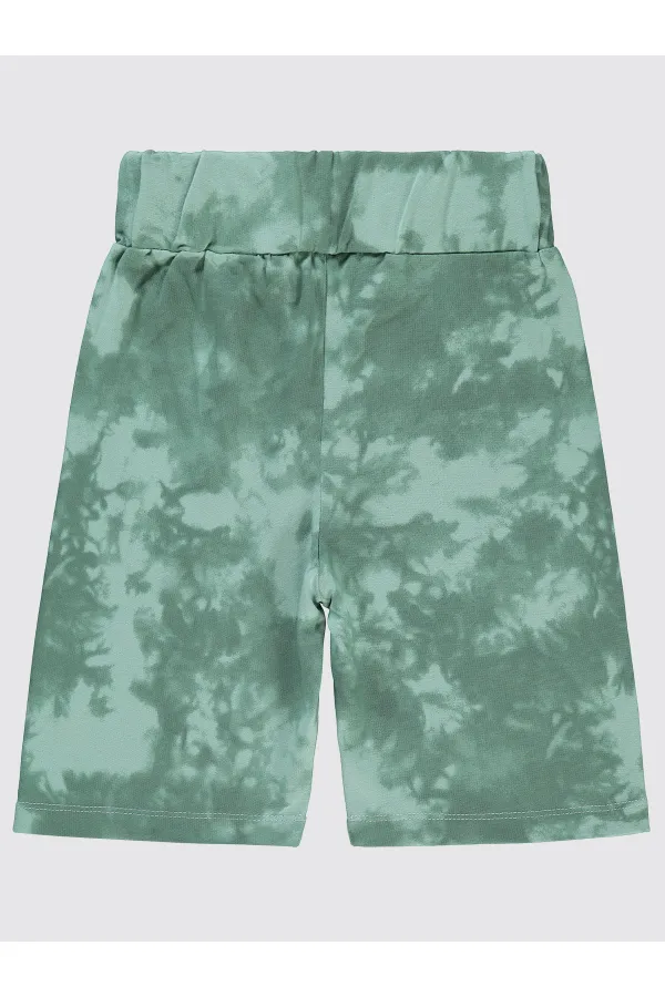 Erkek Çocuk Şort 6-9 Yaş Açık Çağla Yeşili - Paket