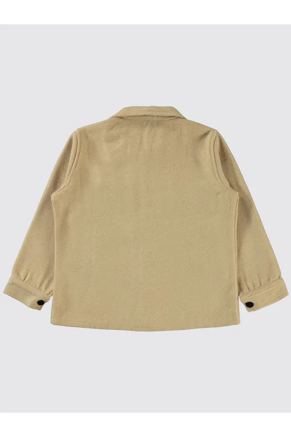 Erkek Çocuk Gömlek 6-9 Yaş Bej - Paket