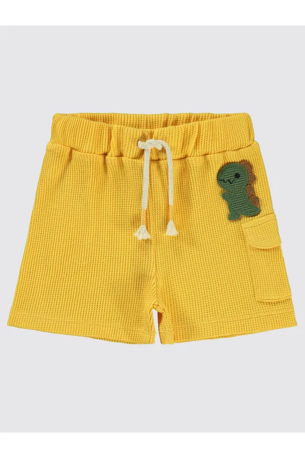 Baby Shorts 0-24 Months Soft Yellow - Pack