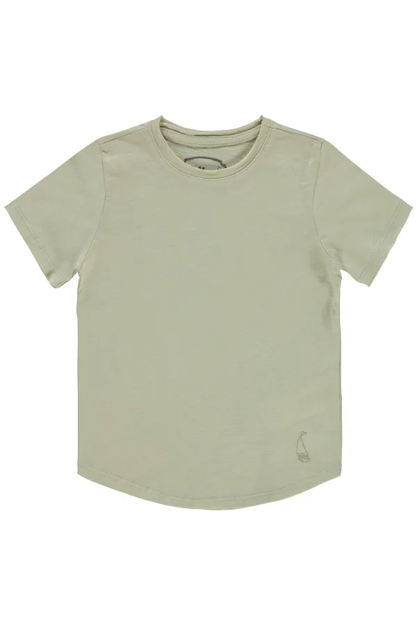 Lot de T-shirts pour garçon de 2 à 5 ans, gris doux