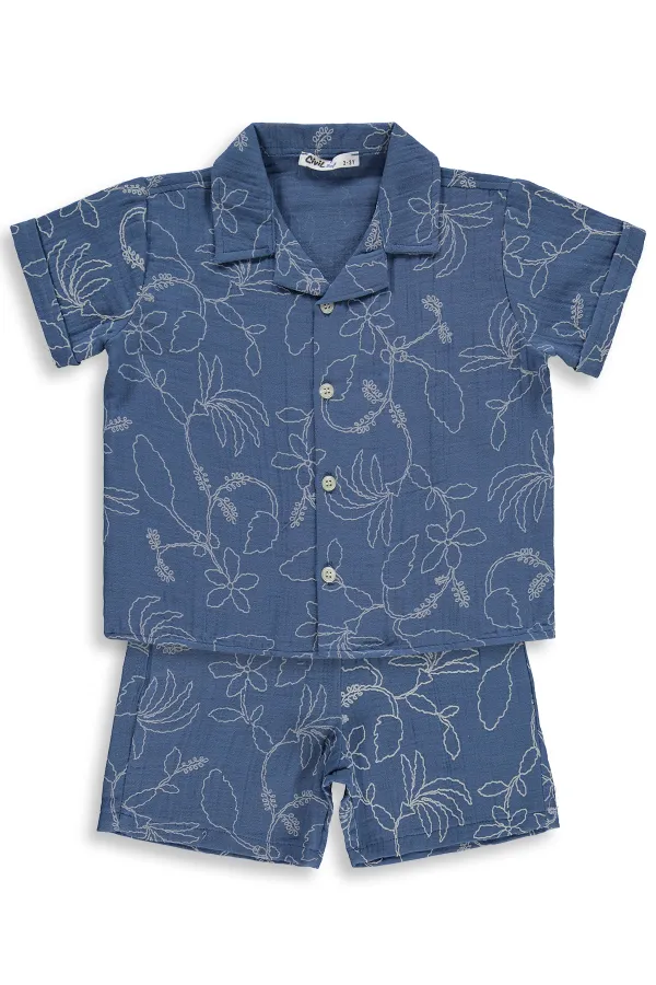 Boys' Team Set 2-5 Years Dark Indigo - Pack