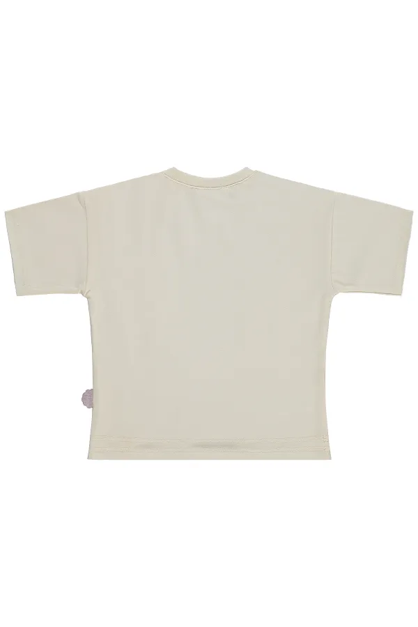 Bebek Tişört 0-24 Ay Açık Bej - Paket
