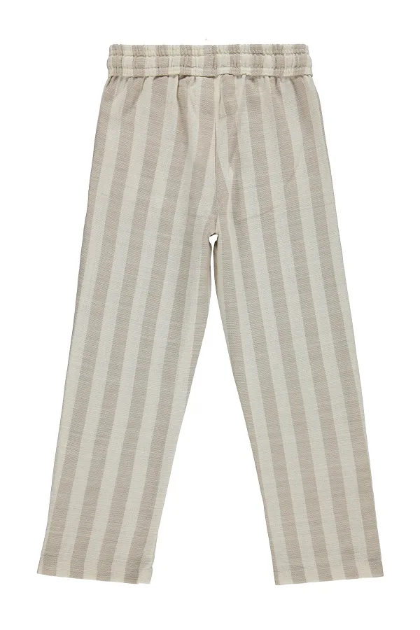 Erkek Çocuk Pantolon 6-9 Yaş Kahve - Paket