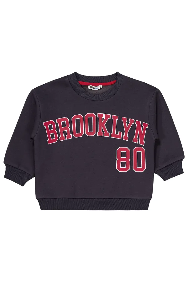 Erkek Çocuk Eşofman Takımı 2-5 Yaş Antrasit - Paket