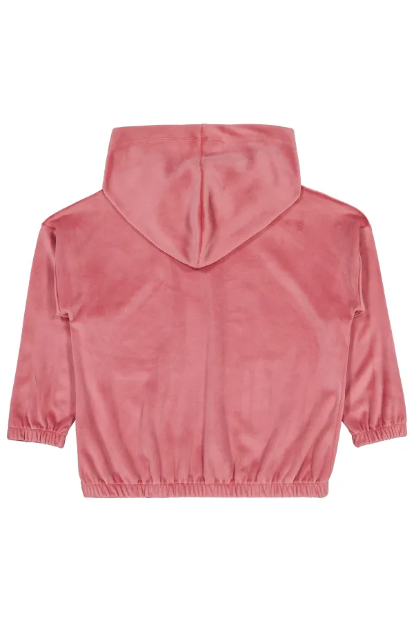 Girl's Sweatshirt 6-9 Years Old Dusty Rose - Package