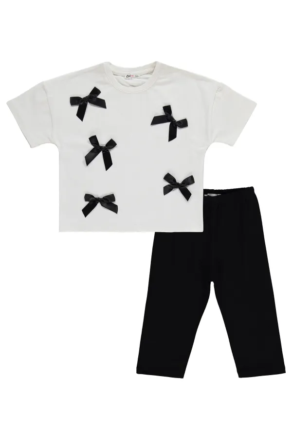 Girls' Team Set, Ages 6-9, Off-Black - Package