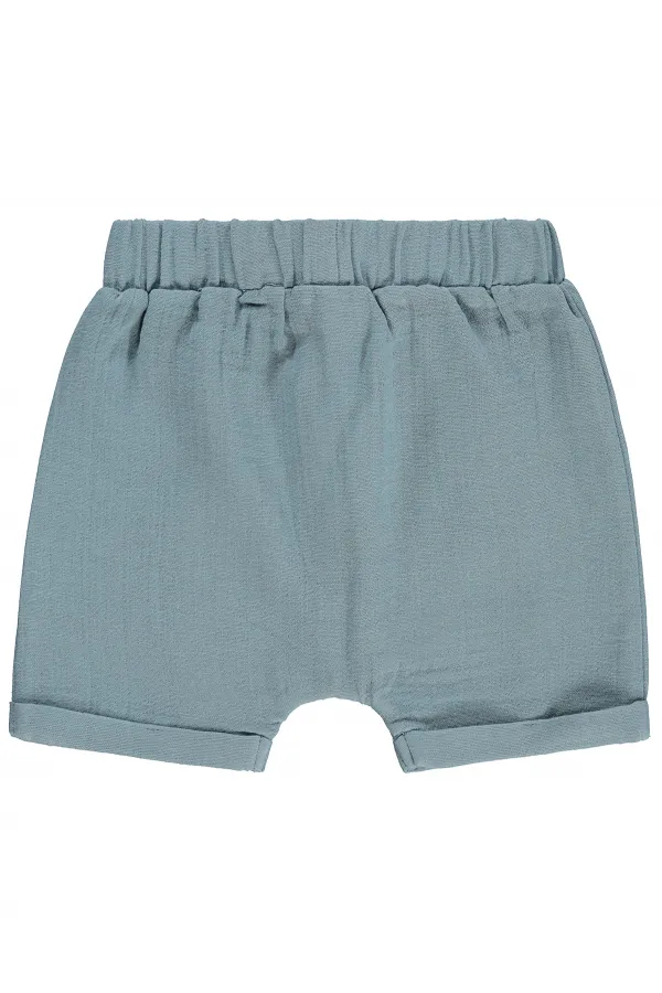 Baby Shorts 0-24 Months Soft Indigo - Pack