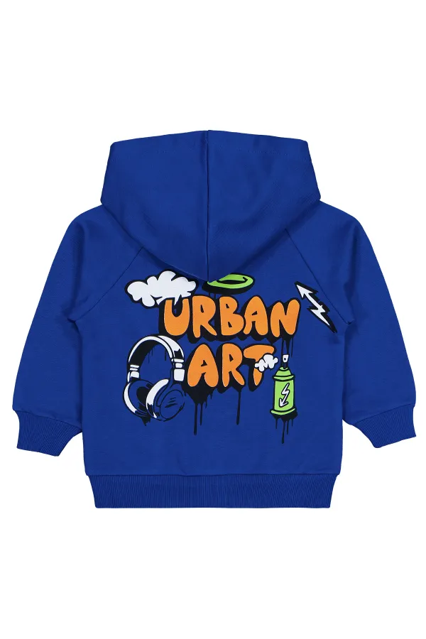 Erkek Çocuk Hırka 2-5 Yaş Saks - Paket