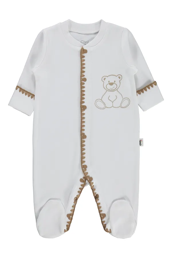 Bebek Tulum 0-24 Ay Ekru - Paket