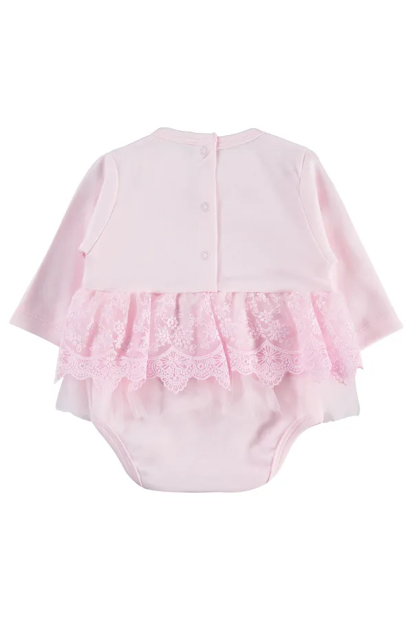 Bebek Çıtçıtlı Badi 0-24 Ay Pembe - Paket