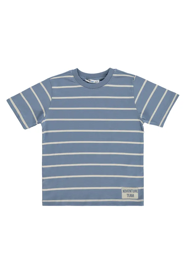 Boys' T-Shirt, Ages 2-5, Indigo - Pack Boys' T-Shirt, Ages 2-5, Indigo - Pack