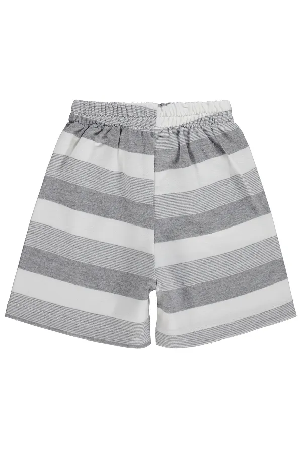 Short garçon, 6-9 ans, gris - Lot