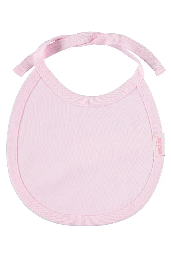 Bavoir bébé rose 0-24 mois - Emballage