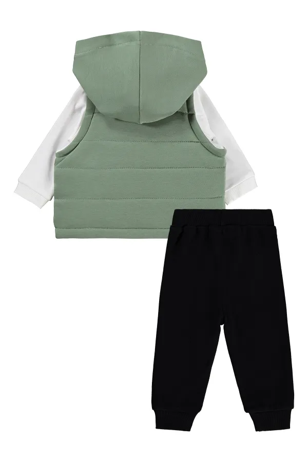 Bebek Takım 0-24 Ay Haki - Paket