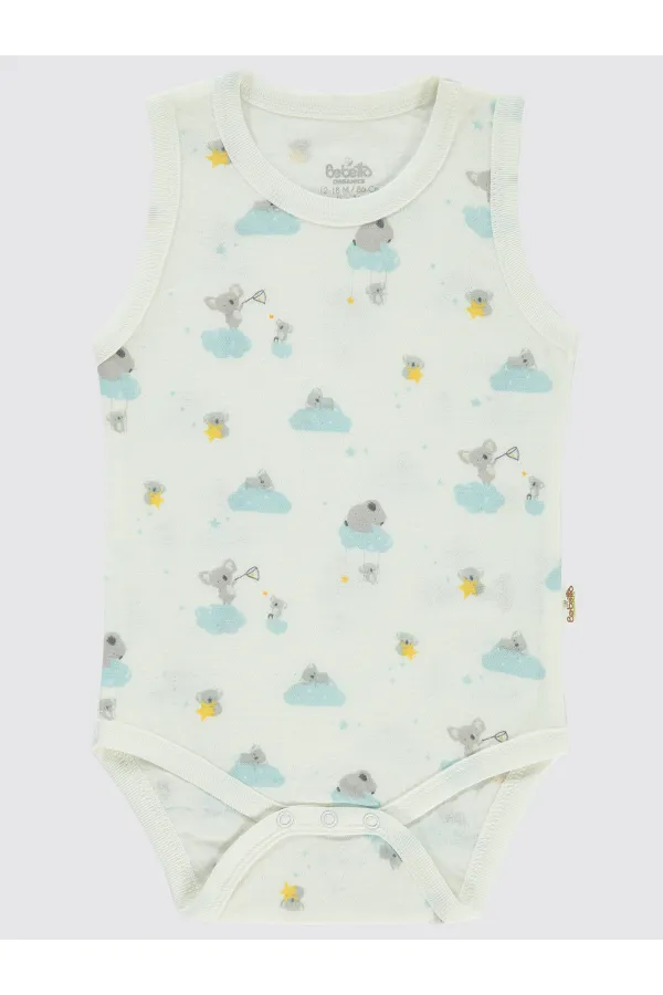 Body bébé à boutons-pression 0-24 mois écru - Emballage