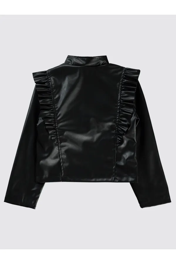 Veste noire pour fille de 6 à 9 ans - Emballage