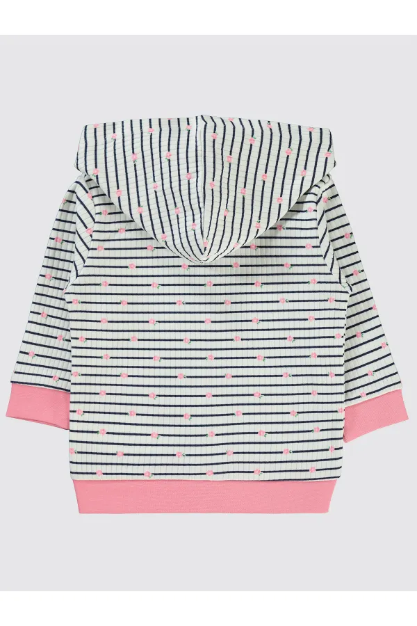 Gilet bébé rose 0-24 mois - Emballage