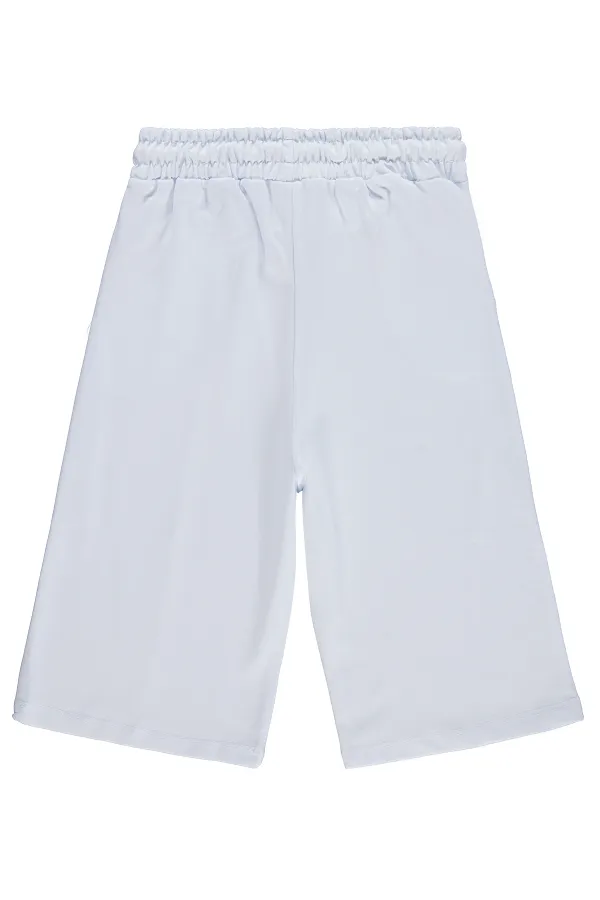 Girls' Capri Pants, Ages 10-13, White - Package