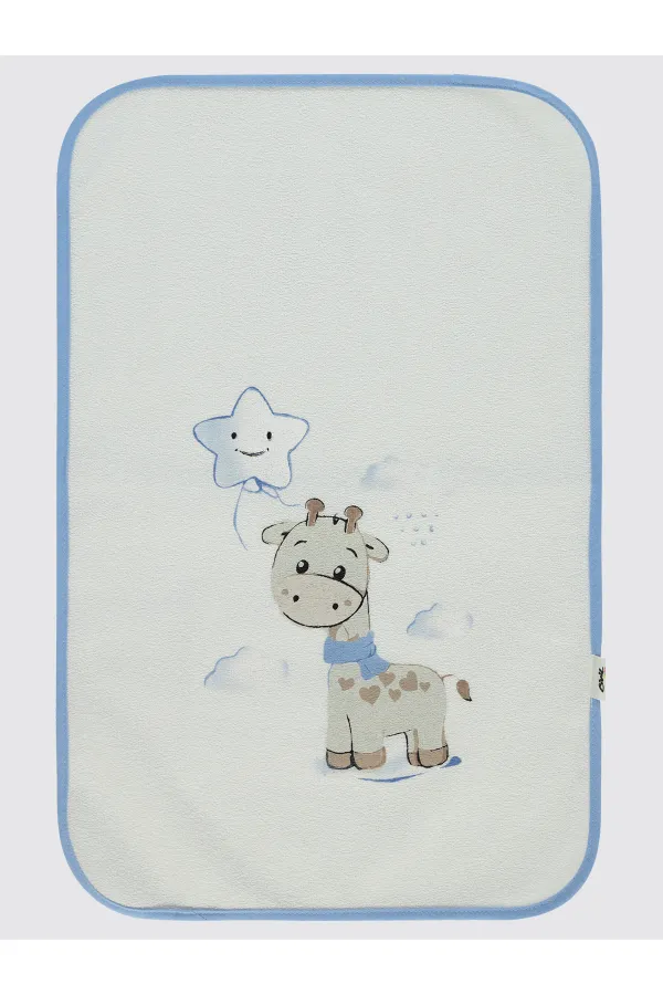 Matelas à langer pour bébé 0-24 mois bleu - Emballage