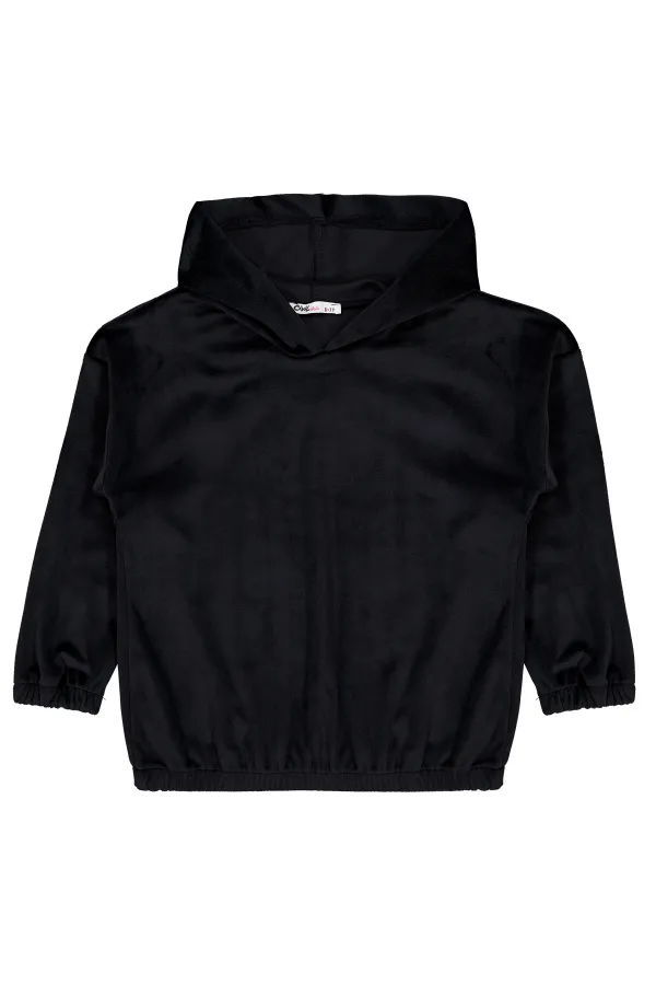 Girl's Sweatshirt 10-13 Years Old Black - Package