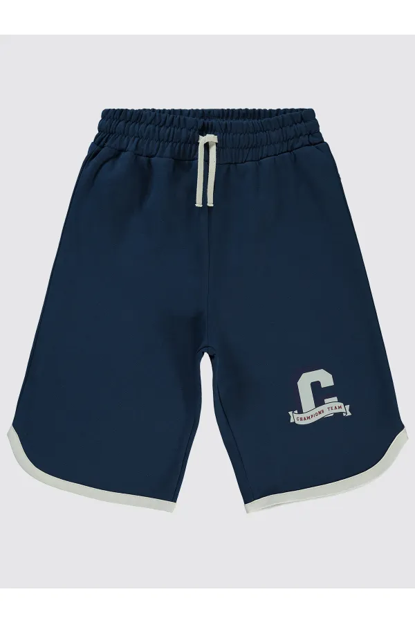 Capri garçon 10-13 ans bleu marine - Emballage