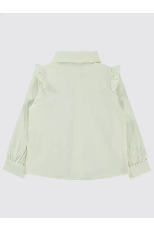Girl's Shirt 2-5 Years Old Ecru - Package