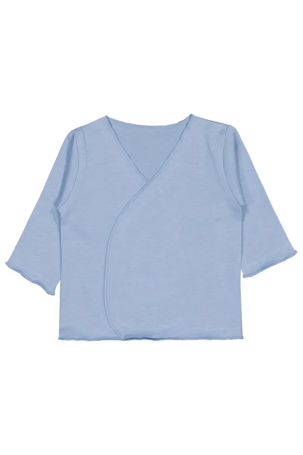 Baby Mini Bodysuits 0-24 Months Blue - Pack