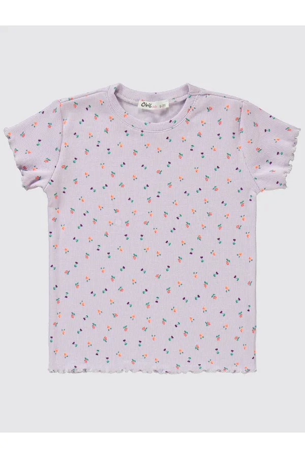 Girls' Suit 6-9 Years Lilac - Package