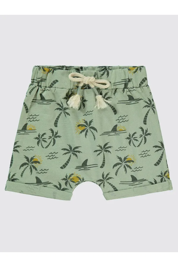 Baby Shorts 0-24 Months Light Khaki - Package