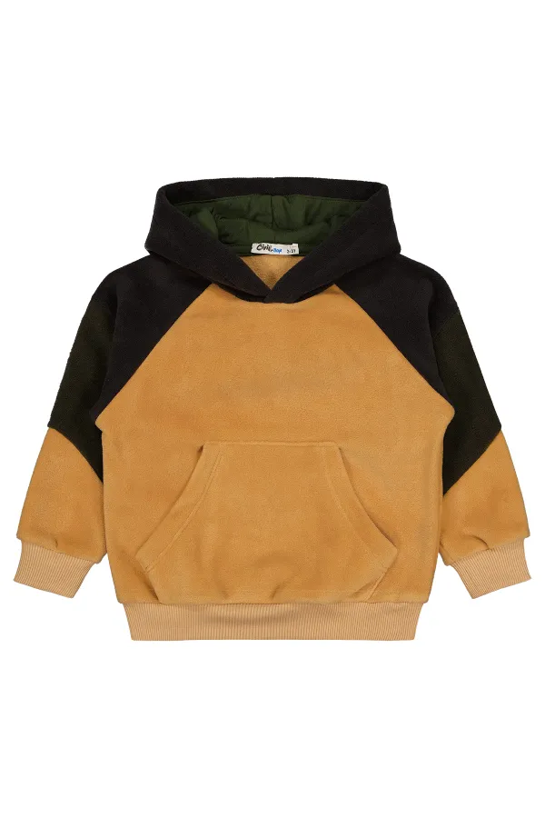 Sweat-shirt garçon 2-5 ans en vison - Emballage